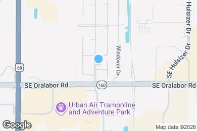 Map image of the property - 2431 Four Seasons Dr
