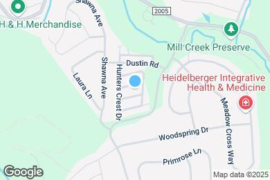 Map image of the property - 2723 Foxshire Dr