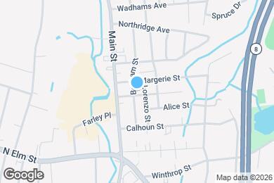 Map image of the property - 76 Benham St