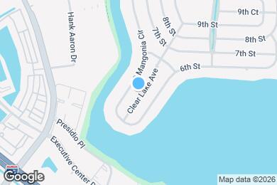 Map image of the property - 603 Clear Lake Ave