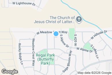 Map image of the property - 1258 S Brixton Avenue