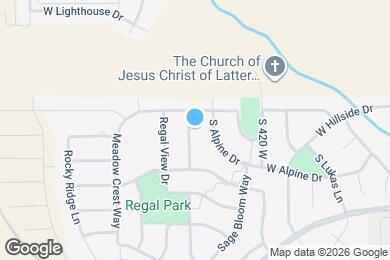 Map image of the property - 1258 South