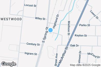 Map image of the property - 504 Oak Dr