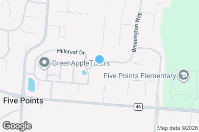 Map image of the property - 9130 Bennington Way