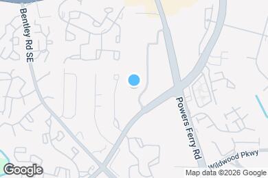 Map image of the property - 1486 Terrell Mill Rd