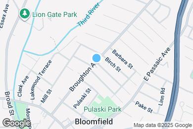 Map image of the property - 125 Broughton Ave