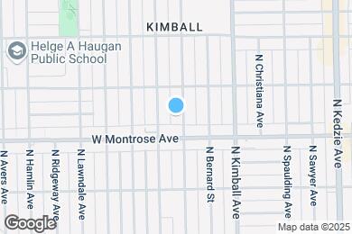 Map image of the property - 4424 N Saint Louis Ave