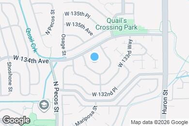 Map image of the property - 13373 Mariposa Ct