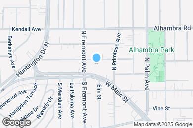 Map image of the property - 2504 W Grand Ave