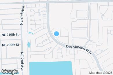 Map image of the property - 438 NE 210th Cir Terrace