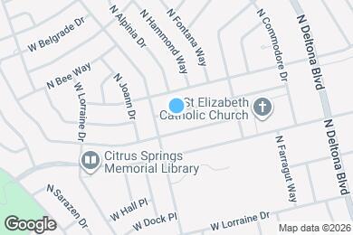 Map image of the property - 1640 W Saint Elizabeth Pl