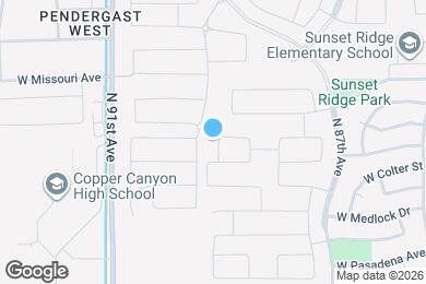 Map image of the property - 5328 N 88th Dr