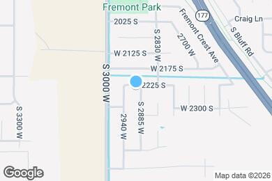 Map image of the property - 2244 S 2885 W