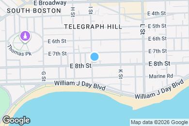 Map image of the property - 546 E 8th St