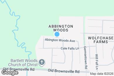 Map image of the property - 7980 Abington Woods Ave