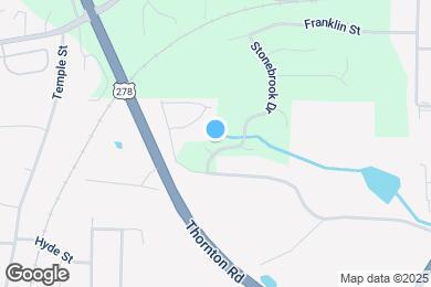 Map image of the property - 2070 Stonebrook Dr