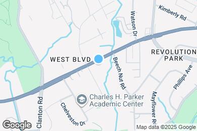 Map image of the property - 1835 West Blvd