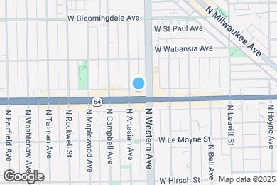 Map image of the property - 2412 W North St