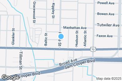 Map image of the property - 664 Pope St