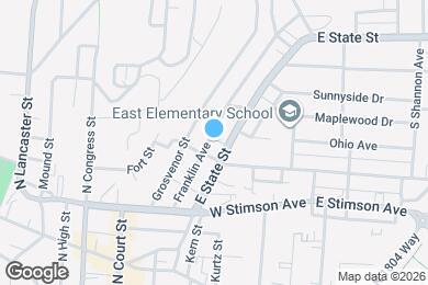 Map image of the property - 64 Franklin Ave