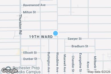 Map image of the property - 575 Woodbine Ave