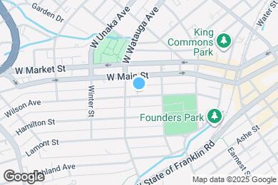 Map image of the property - 216 Wilson Ave