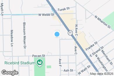 Map image of the property - Greenbriar Apartments