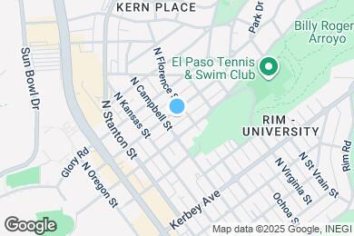 Map image of the property - 504 Cincinnati Ave