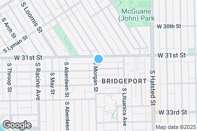 Map image of the property - 3117 S Morgan St