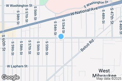 Map image of the property - 5309 W Greenfield Ave