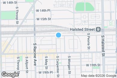 Map image of the property - 1061 W 16th St