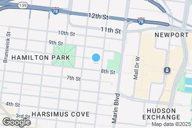 Map image of the property - 201 Pavonia Ave