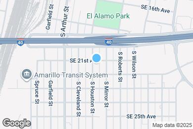 Map image of the property - 2103 S Houston St