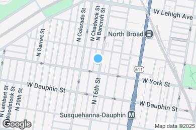 Map image of the property - 2418 N 16th St
