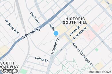 Map image of the property - 585 S Upper St