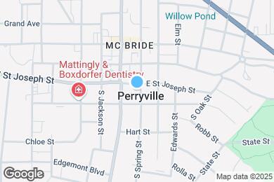 Map image of the property - Perryville Senior Apartments