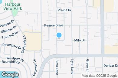 Map image of the property - 16852 Sims Ln