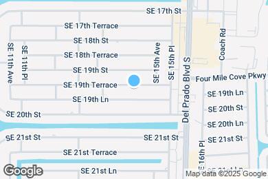 Map image of the property - 1430 SE 19th Terrace