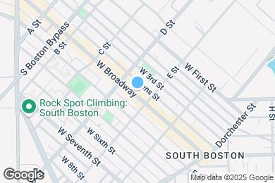 Map image of the property - 338 W Broadway