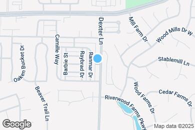 Map image of the property - 1643 Dexter Ln