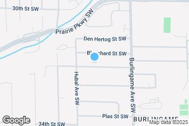 Map image of the property - 1731 32nd St SW