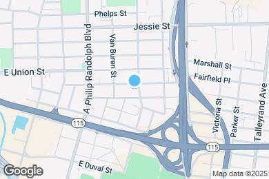 Map image of the property - 714 Franklin St