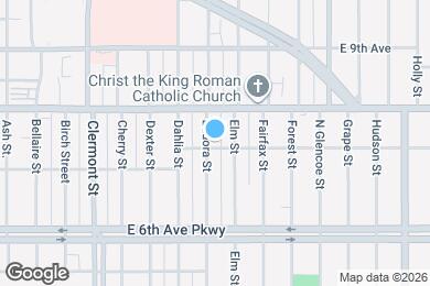 Map image of the property - 750 Eudora St