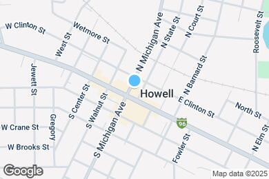 Map image of the property - 111 N Michigan Ave