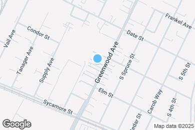 Map image of the property - 1321 S Greenwood Ave