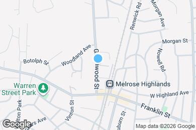 Map image of the property - 59 Greenwood St