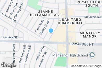 Map image of the property - 1025 Muriel St NE
