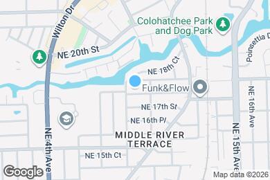 Map image of the property - 811 NE 17th Ct