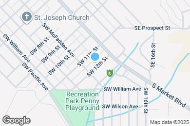 Map image of the property - 62 SW 12th St