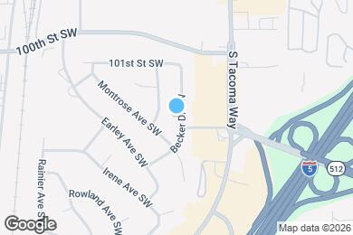 Map image of the property - 10316 Becker Dr SW